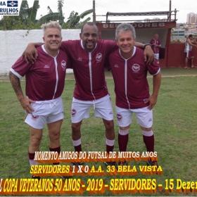 SERVIDORES COPA VETERANOS SUB-50 ANOS - 2019