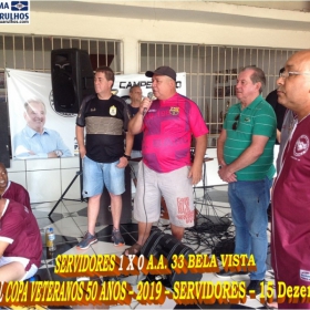 SERVIDORES COPA VETERANOS SUB-50 ANOS - 2019