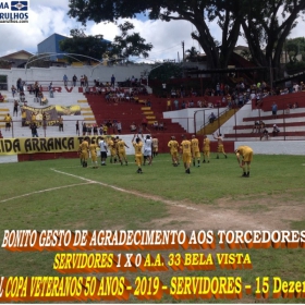 SERVIDORES COPA VETERANOS SUB-50 ANOS - 2019