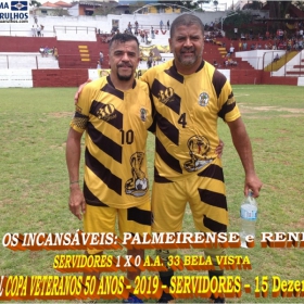 SERVIDORES COPA VETERANOS SUB-50 ANOS - 2019