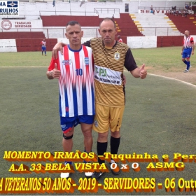 SERVIDORES COPA VETERANOS SUB-50 ANOS - 2019