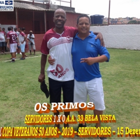 SERVIDORES COPA VETERANOS SUB-50 ANOS - 2019