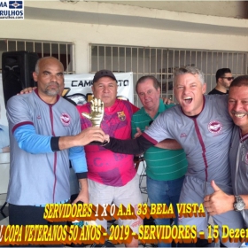 SERVIDORES COPA VETERANOS SUB-50 ANOS - 2019