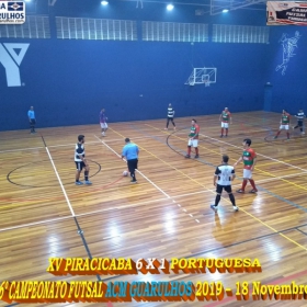 6º CAMPEONATO FUTSAL 2019 - ACM GUARULHOS