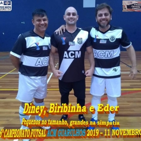 6º CAMPEONATO FUTSAL 2019 - ACM GUARULHOS