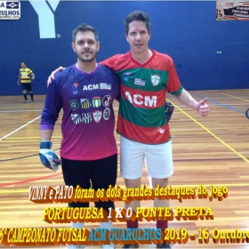 6º CAMPEONATO FUTSAL 2019 - ACM GUARULHOS