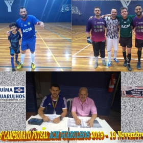 6º CAMPEONATO FUTSAL 2019 - ACM GUARULHOS