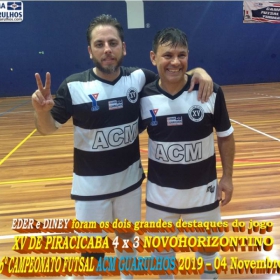 6º CAMPEONATO FUTSAL 2019 - ACM GUARULHOS