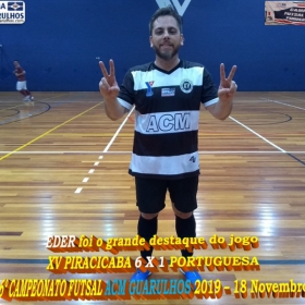 6º CAMPEONATO FUTSAL 2019 - ACM GUARULHOS