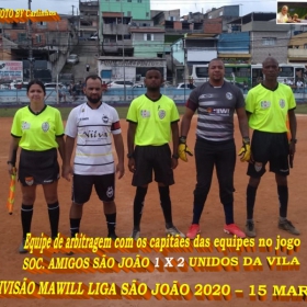 1ª DIVISÃO MAWILL ESPORTES 2020