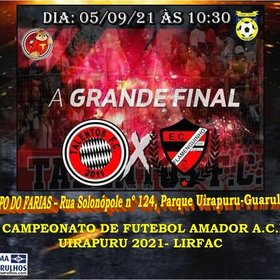 11º CAMPEONATO DE FUTEBOL AMADOR ACEL UIRAPURU - LIRFAC-2021