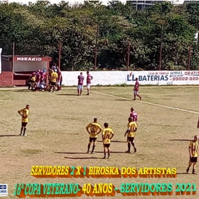 COPA VETERANOS 40 ANOS SERVIDORES