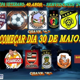 COPA VETERANOS 40 ANOS SERVIDORES