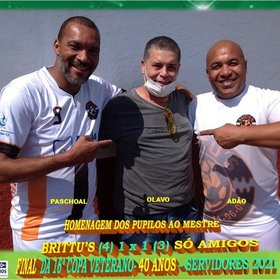 COPA VETERANOS 40 ANOS SERVIDORES