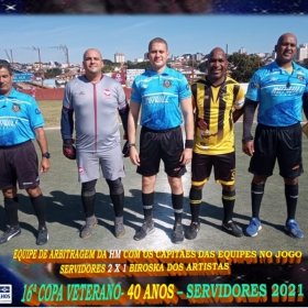 COPA VETERANOS 40 ANOS SERVIDORES