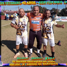 COPA VETERANOS 40 ANOS SERVIDORES