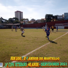 COPA VETERANOS 40 ANOS SERVIDORES