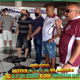 COPA VETERANOS 40 ANOS SERVIDORES