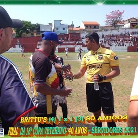 COPA VETERANOS 40 ANOS SERVIDORES