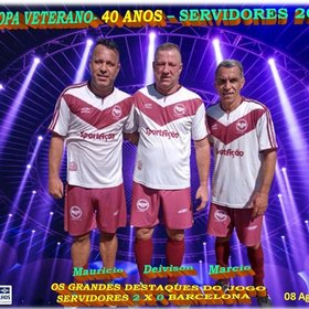 COPA VETERANOS 40 ANOS SERVIDORES