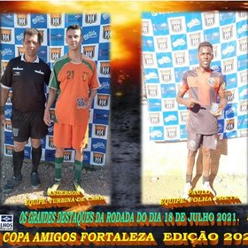 1ª COPA AMIGOS FORTALEZA 2021