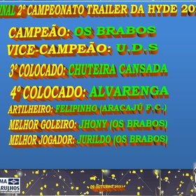 2º CAMPEONATO TRAILER DA HYDE 2021