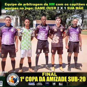 1ª COPA DA AMIZADE SUB-20 EDIÇÃO 2021