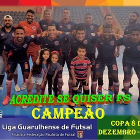 COPA 8 DE DEZEMBRO 2021- LIGA FUTSAL