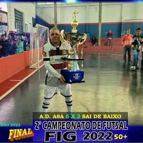 2º CAMPEONATO DE FUTSAL FIG 2022  50+