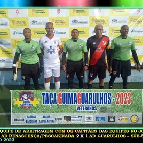 TAÇA GUIMAGUARULHOS VETERANOS 2023 - SUB35 E SUB50