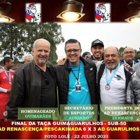 TAÇA GUIMAGUARULHOS VETERANOS 2023 - SUB35 E SUB50