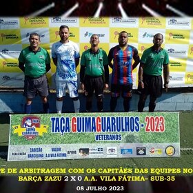 TAÇA GUIMAGUARULHOS VETERANOS 2023 - SUB35 E SUB50