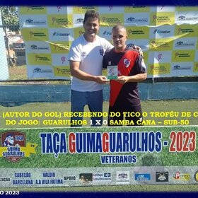 TAÇA GUIMAGUARULHOS VETERANOS 2023 - SUB35 E SUB50