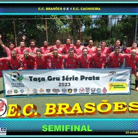 CACHOEIRA CAMPEÃO DA TAÇA GRU SERIE PRATA 2023