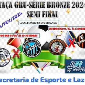 TAÇA GRU SERIE BRONZE 2023/2024