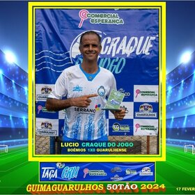 TAÇA GRU GUIMAGUARULHOS 50TÃO 2024