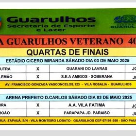 TAÇA GUIMA CIDADE DE GUARULHOS 40TÃO 2025