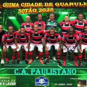 TAÇA GUIMA CIDADE DE GUARULHOS 50TÃO 2025