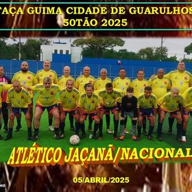 TAÇA GUIMA CIDADE DE GUARULHOS 50TÃO 2025