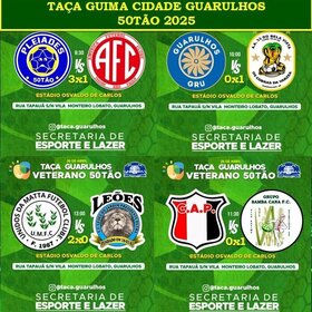 TAÇA GUIMA CIDADE DE GUARULHOS 50TÃO 2025