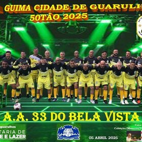 TAÇA GUIMA CIDADE DE GUARULHOS 50TÃO 2025