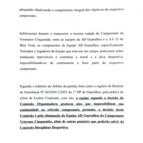 TAÇA GUIMA CIDADE DE GUARULHOS 50TÃO 2025