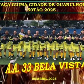 TAÇA GUIMA CIDADE DE GUARULHOS 50TÃO 2025
