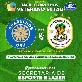 TAÇA GUIMA CIDADE DE GUARULHOS 50TÃO 2025