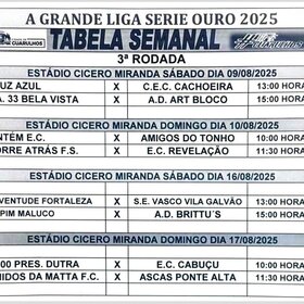CAMPEONATO SERIE OURO 2025