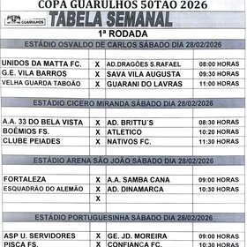 COPA GUIMA 50TÃO 2026 (VETERANO GUARULHOS)