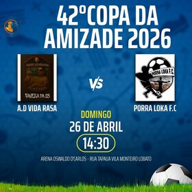 COPA DA AMIZADE 2026 - SÃO JOÃO