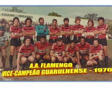A.A. FLAMENGO -VICE-CAMPEÃO 1975