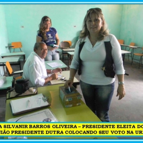 Dra. Silvanir eleita Presidente do E.C. União Presidente Dutra