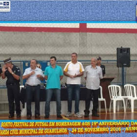 Festival de Futsal em homenagem aos 19º aniversário da GCM de Guarulhos